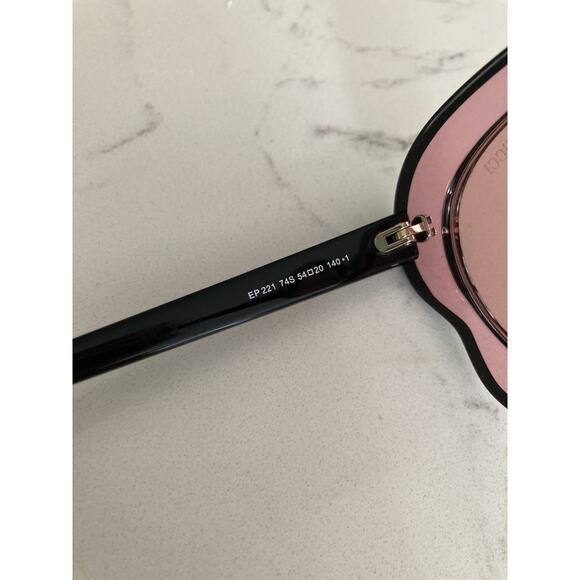 Emilio Pucci EP221 74S Pink Cat Eye Plastic Sunglasses Frame Pucci Summer main image 4